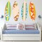 4 Pcs Summer Giant Surfboards Bulletin Board Wall Decor Display Set 47 x 13 Inch Surfing Bulletin Board Cutouts Tropical Graphics Surfboard Sign for School Classroom Surf Party(Hawaii)
